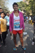 Milind Soman at Standard Chartered Mumbai Marathon in Mumbai on 14th Jan 2012 (69).JPG